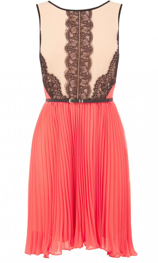 Oasis Lace Panel Dress, £75