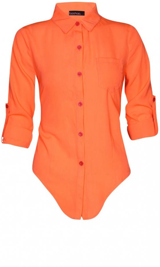 Boohoo Tie Front Blouse, £20