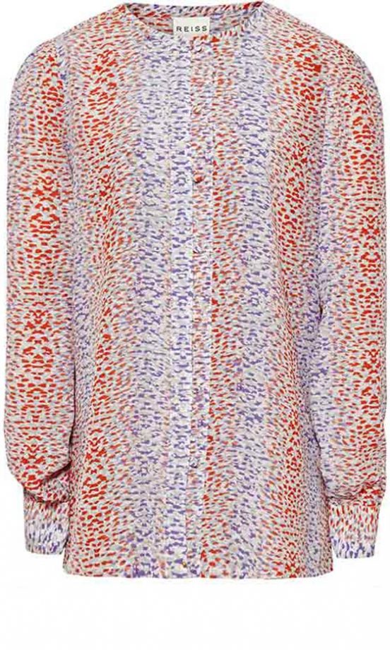 Reiss Printed Blouse, £120