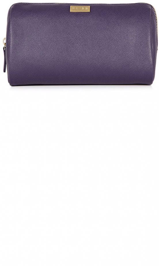 Reiss Purple Wash Bag, £39