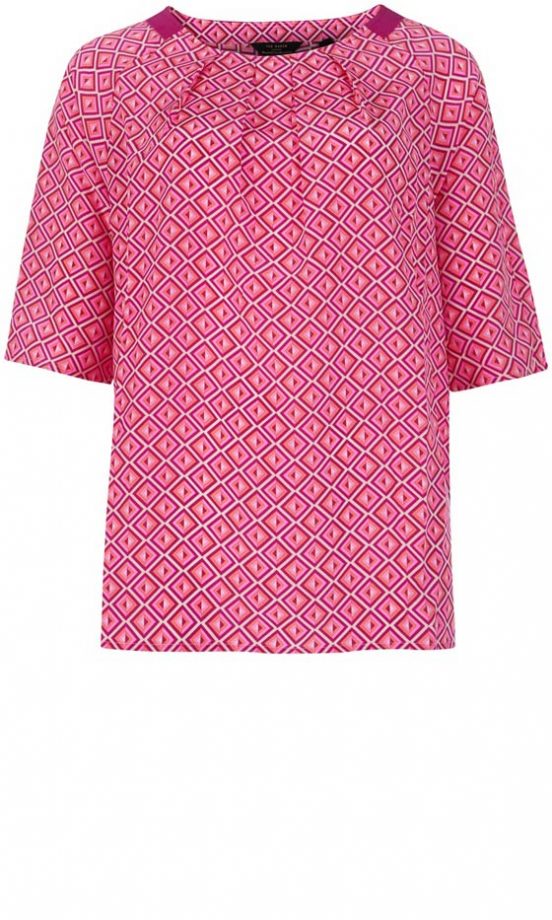 Ted Baker Geo Print Top, £99