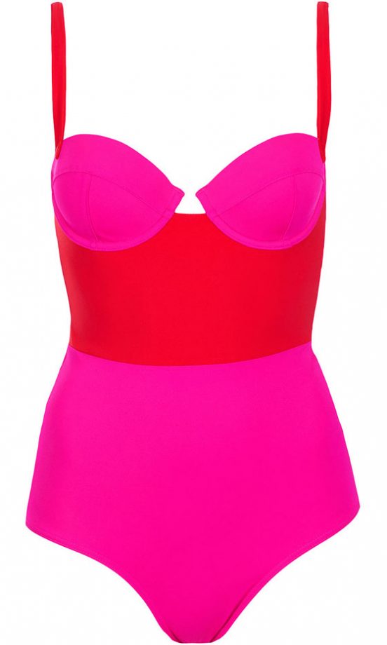 Topshop Colour Block Swimsuit, £32