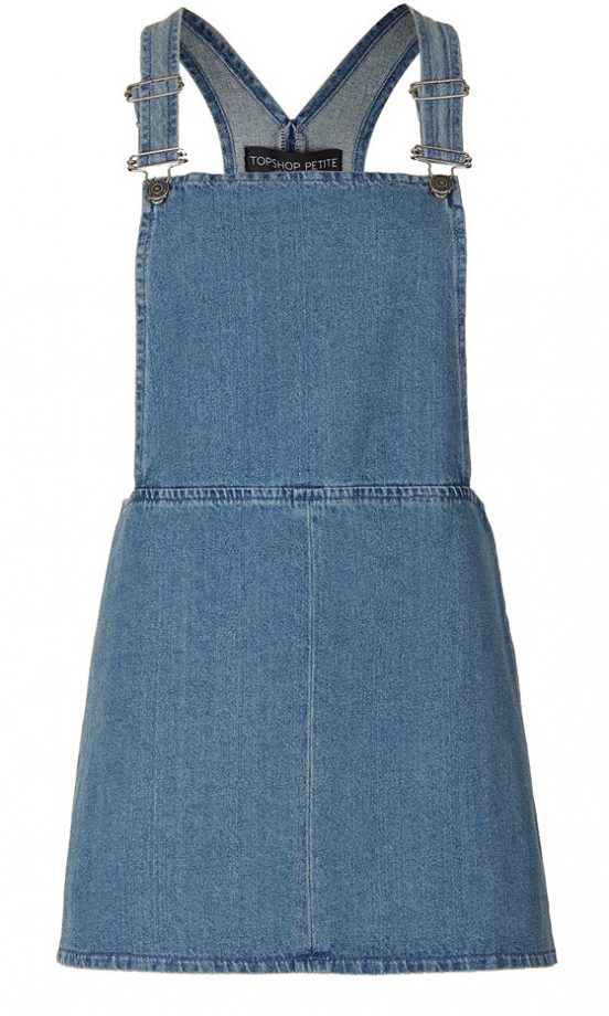 Topshop Denim Pini Dress, £36