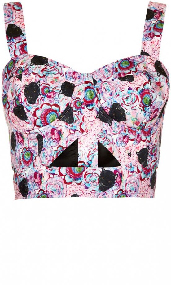 Topshop Floral Bralet, £32