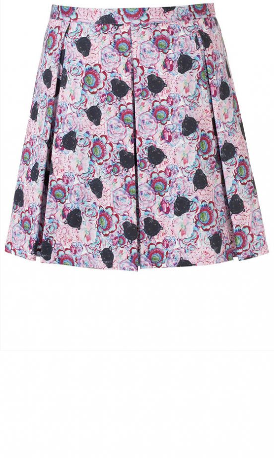 Topshop Floral Skater Skirt, £34