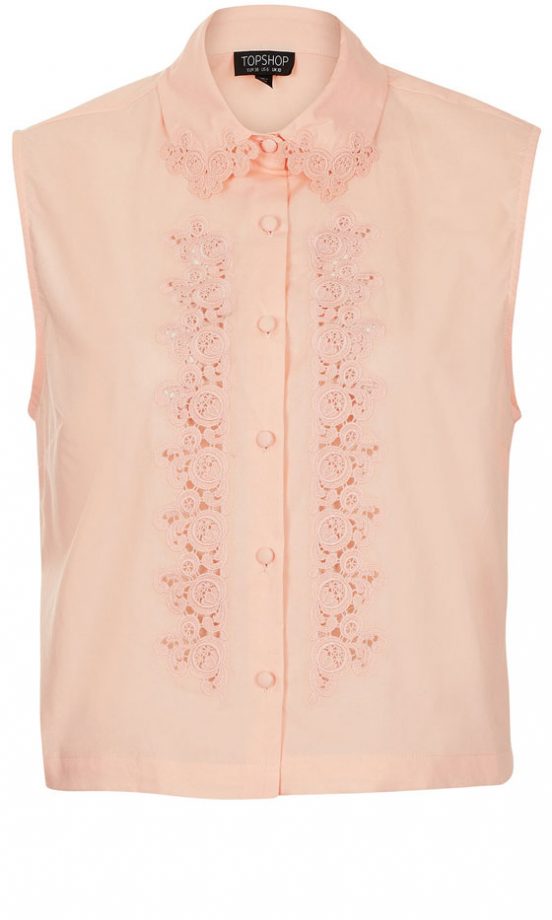Topshop Embroidered Shirt, £32