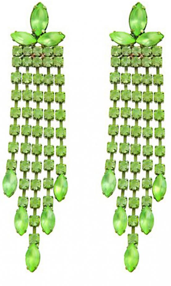 New Look Vibrant Green Earrings, £6.99