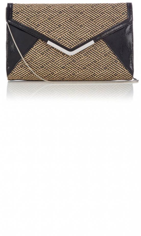 Wallis Raffia Clutch, £20