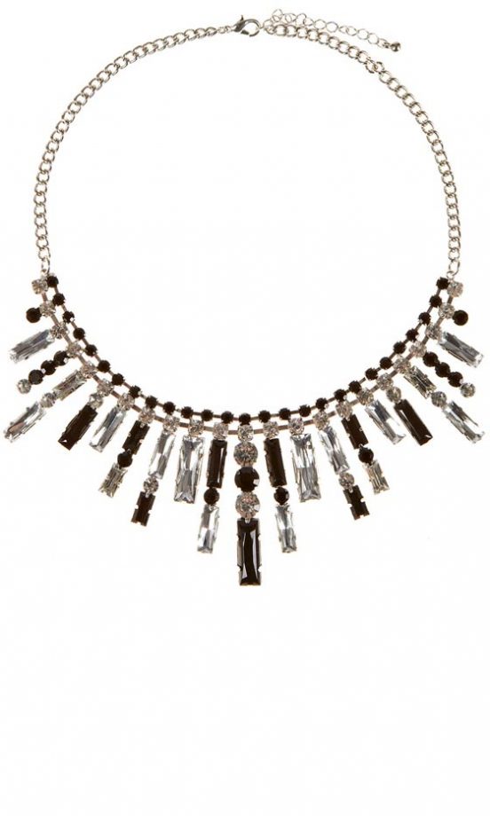 Warehouse Gem Drop Necklace, £14
