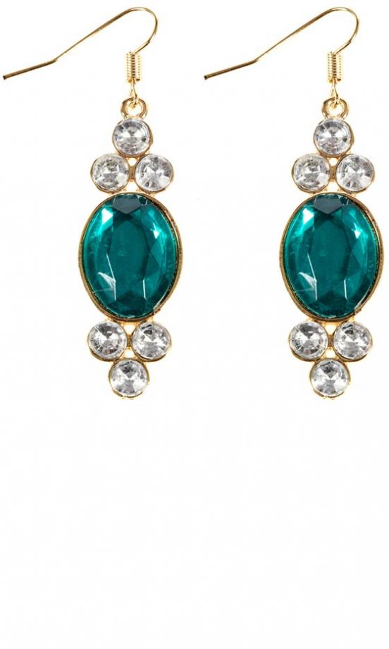 Warehouse Jewel Drop Earrings, £8