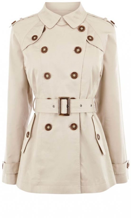 Warehouse Belted Mac, £60