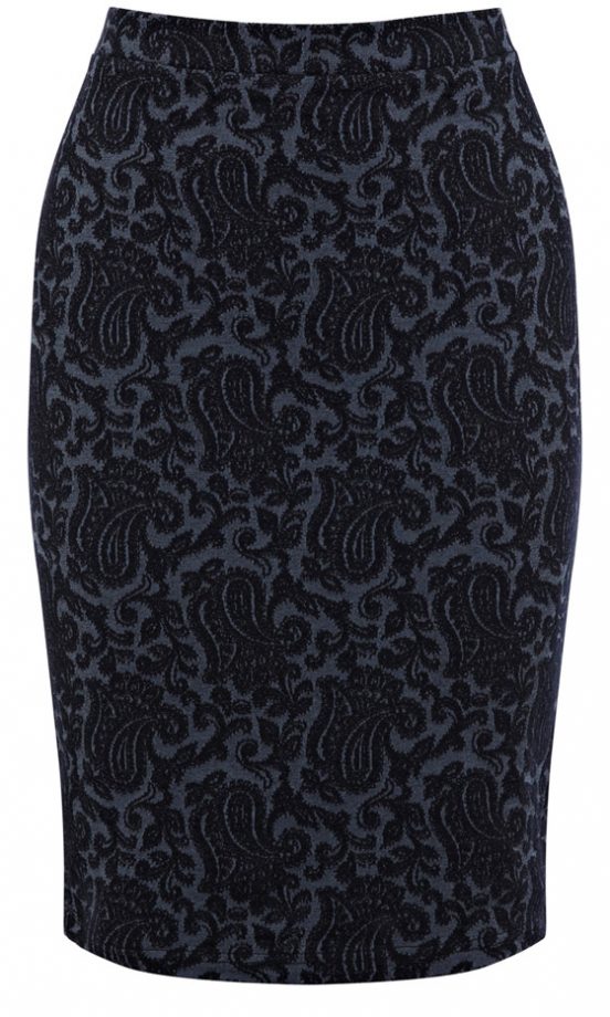 Warehouse Jacquard Print Skirt, £30