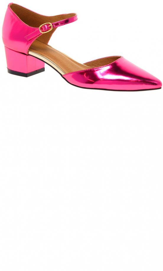 ASOS Metallic Mary Jane Heels, £35