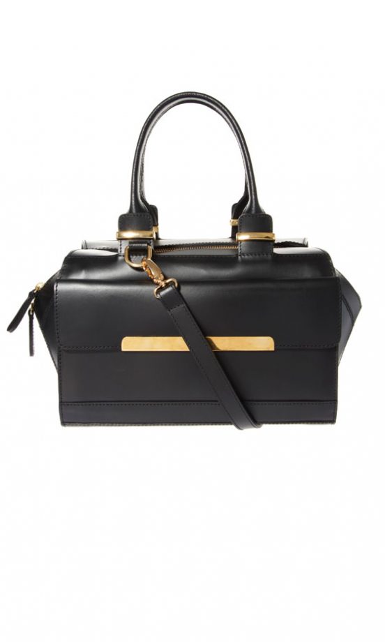 ASOS Black And Gold Box Bag, £75