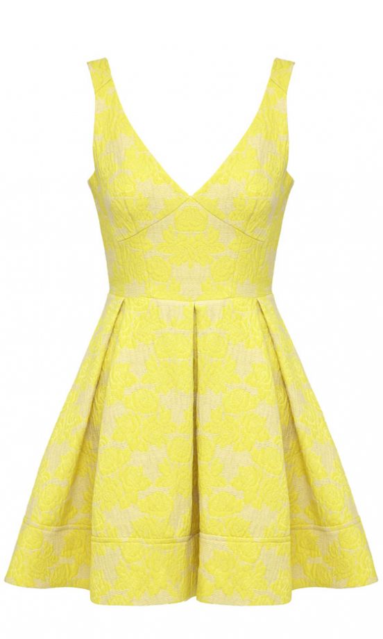 ASOS Yellow Prom Dresss, £45