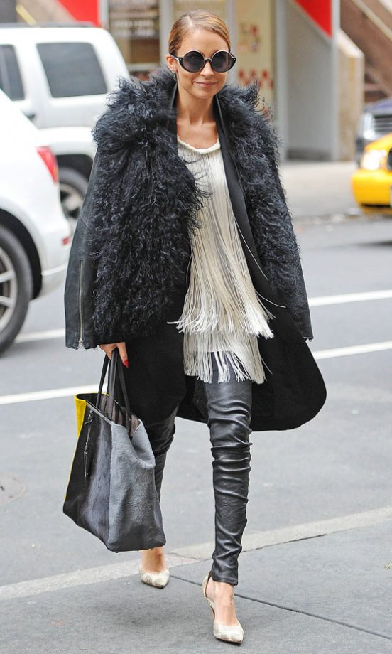 Nicole Richie Out In New York, 2013