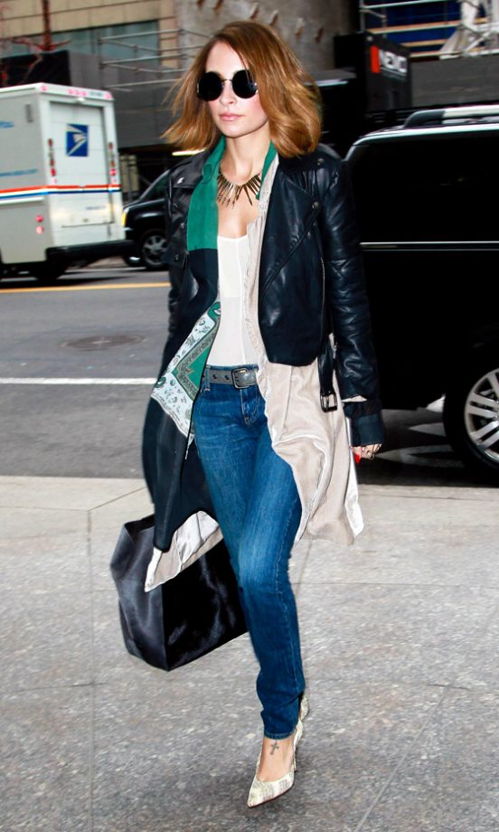 Nicole Richie Out In New York, 2013