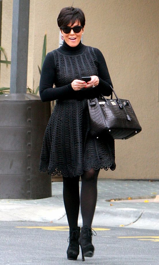Kris Jenner Out In LA, 2013