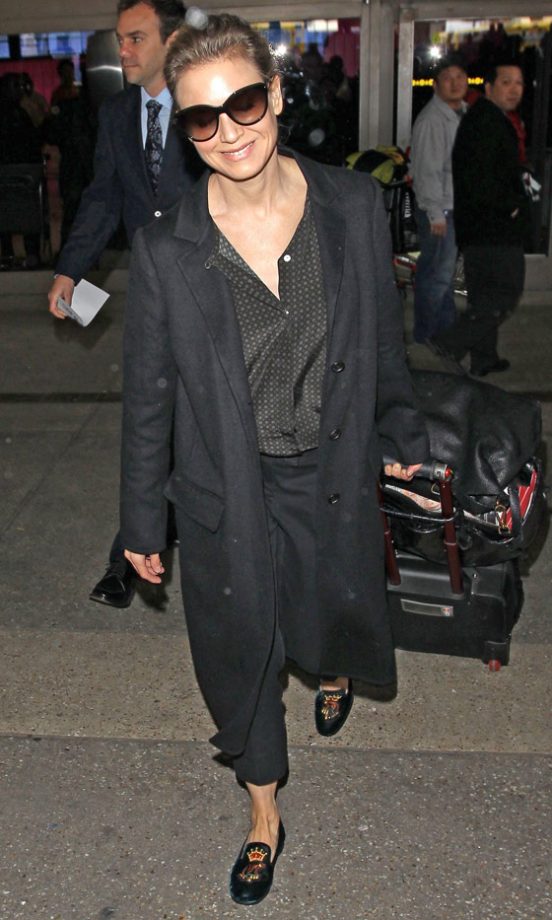 Renne Zellweger At LAX Airport, 2013