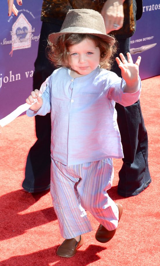 Rachel Zoe's Son Skylar At The Stuart House Benefit In LA, 2013