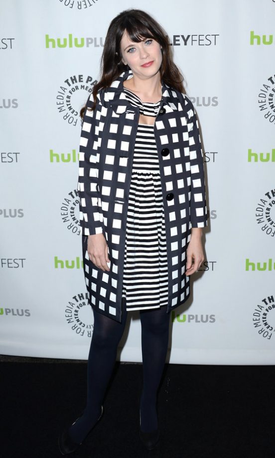 Zooey Deschanel At The TV Presentation Of 'New Girl', 2013