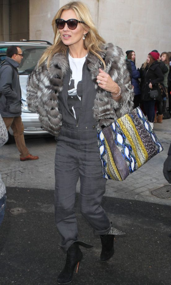 Kate Moss At The Radio 1 Studios, 2013