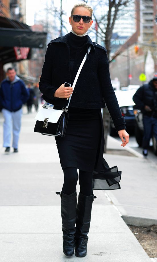 Karolina Kurkova Out In New York, 2013