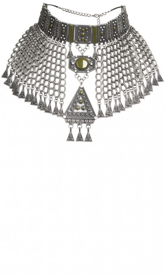 H&M 'New Icon' Ornate Choker, £19.99
