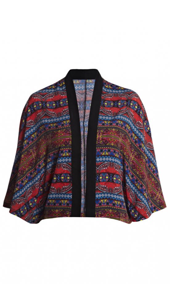 ASOS Ethnic Print Cape