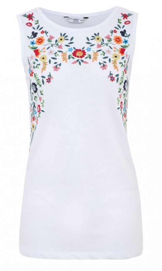 New Look Embroidered Top, £12.99