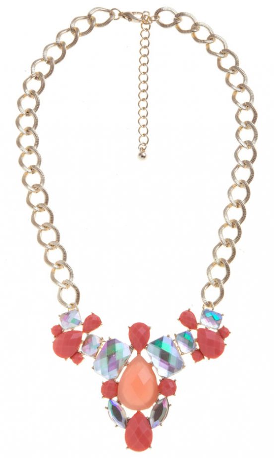 New Look Coral Necklace, £5.99