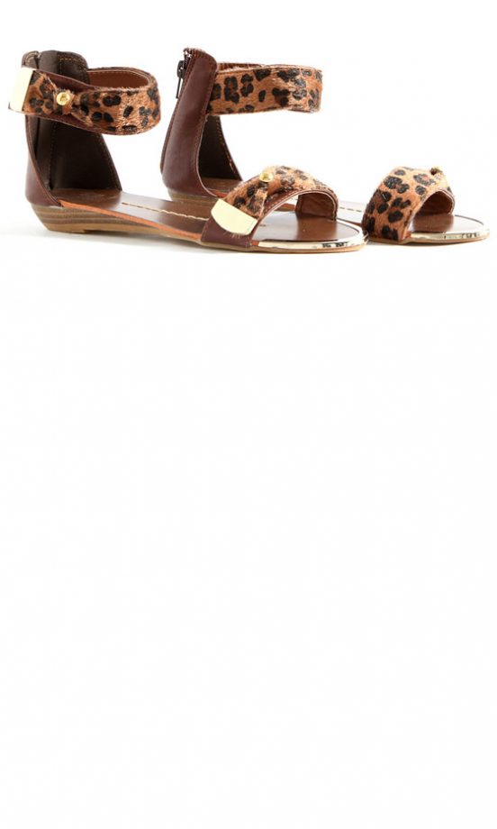 Missguided Leopard Print Sandals, £19.99