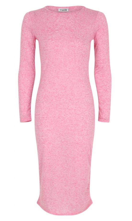 Missguided Pink Midi Dress, £14.99