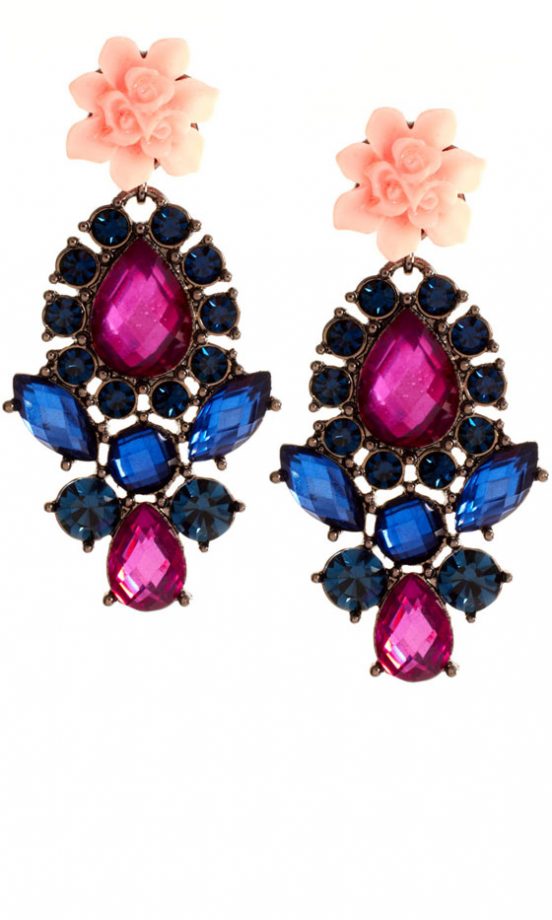 Asos Oversized Jewel Earrings, £18