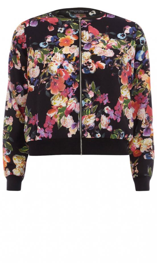 Dorothy Perkins Floral Bomber Jacket, £35
