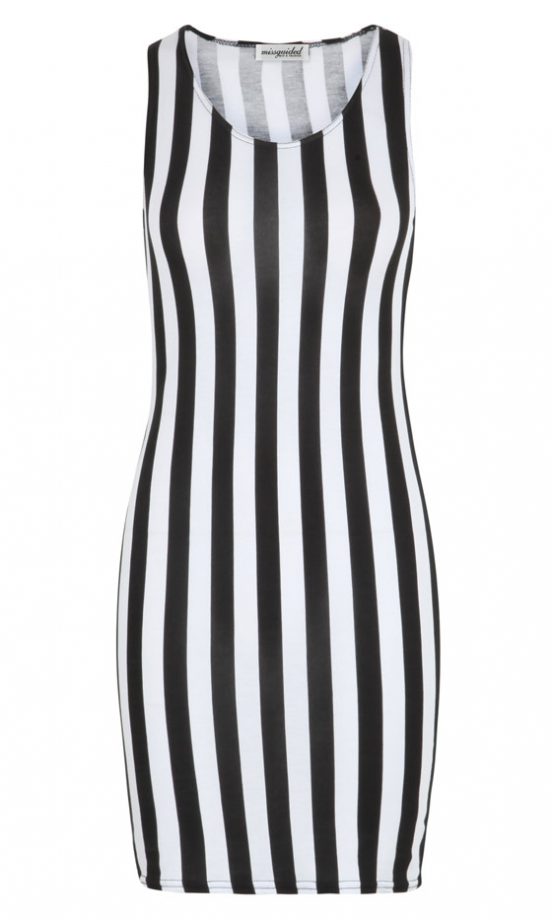 Missguided SS13 Striped Bodycon Dress