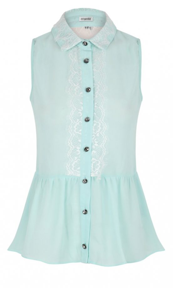 Missguided SS13 Peplum Shirt