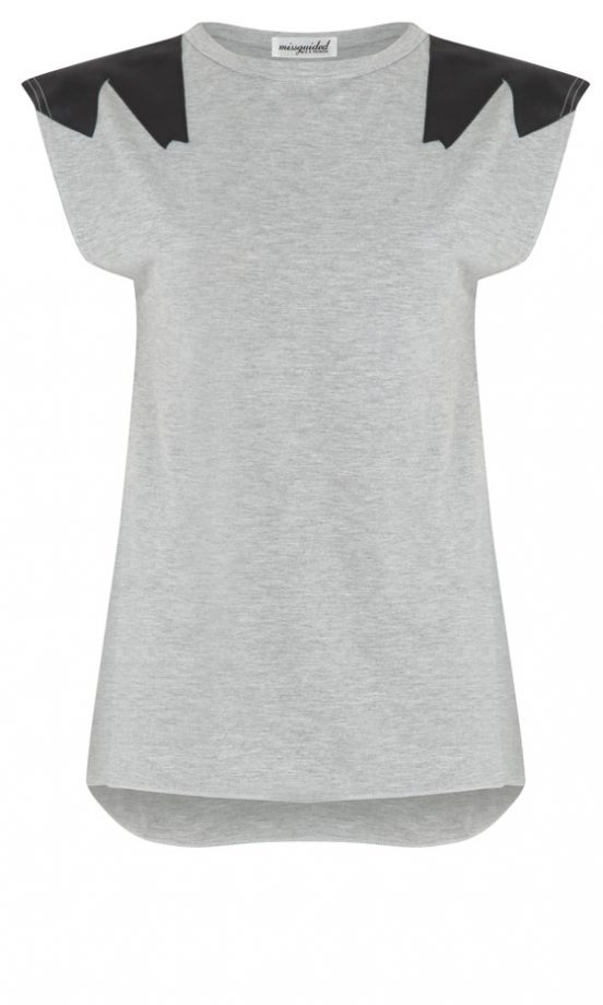 Missguided SS13 Shoulder Detail Tee