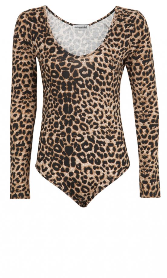Missguided SS13 Leopard Print Body
