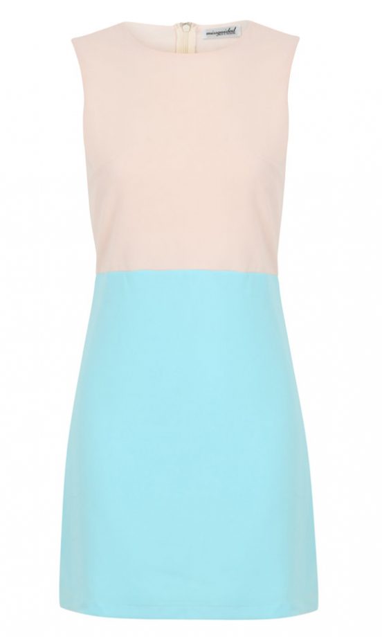 Missguided SS13 Pastel Colour Block Dress