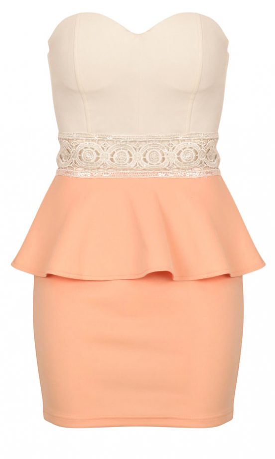 Missguided SS13 Peplum Dress