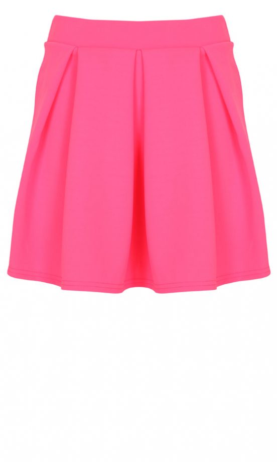 Missguided SS13 Pink Neon Skirt