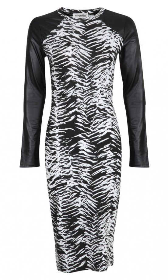 Missguided SS13 Zebra Print Dress