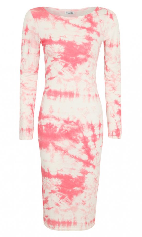 Missguided SS13 Tie Dye Midi Dress