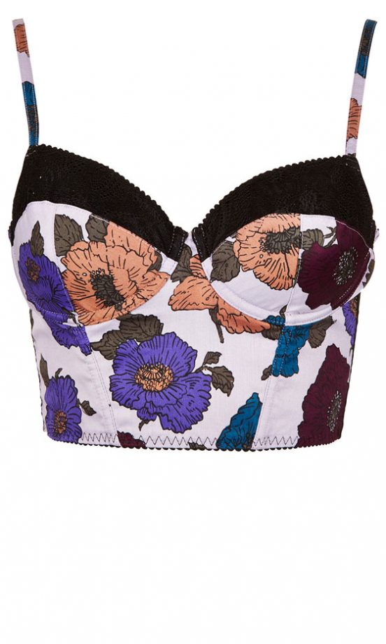 Topshop Floral Bralet, £25