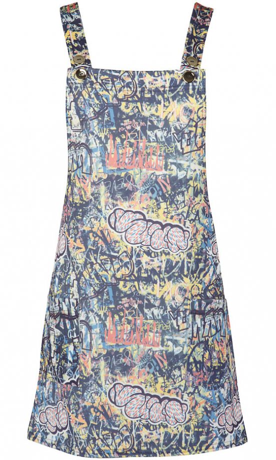 Fashion Union Printed Pinafor, £20
