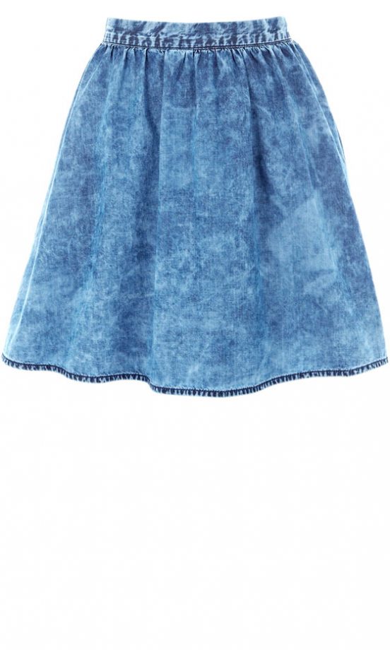 Warehouse Acid Wash Skirt, £36