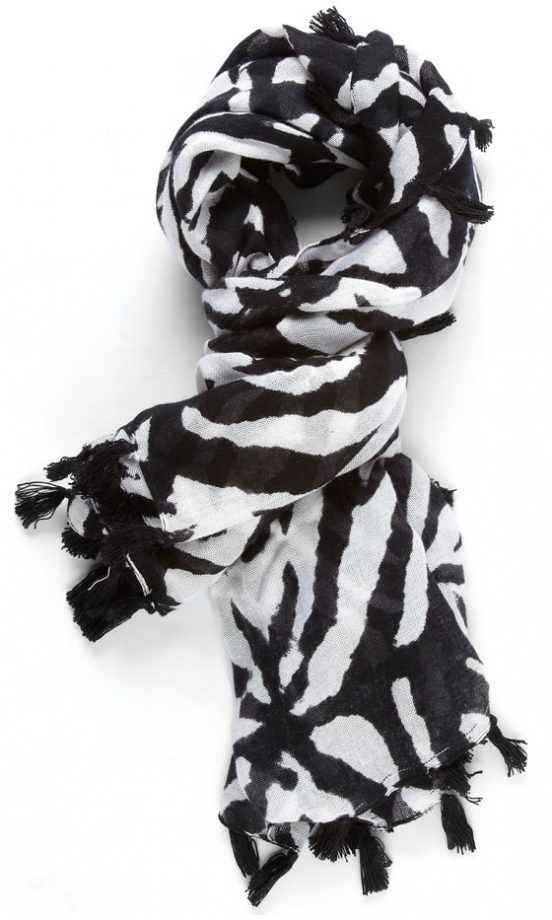 F&F SS13 Mono Print Scarf