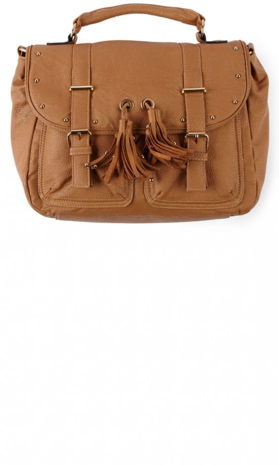 F&F SS13 Tan Tassle Bag