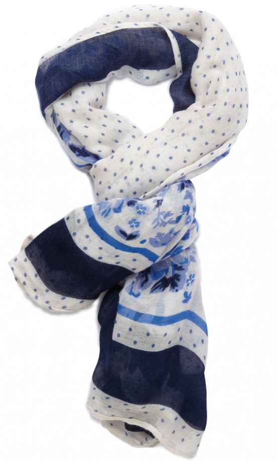 F&F SS13 Floral Print Scarf